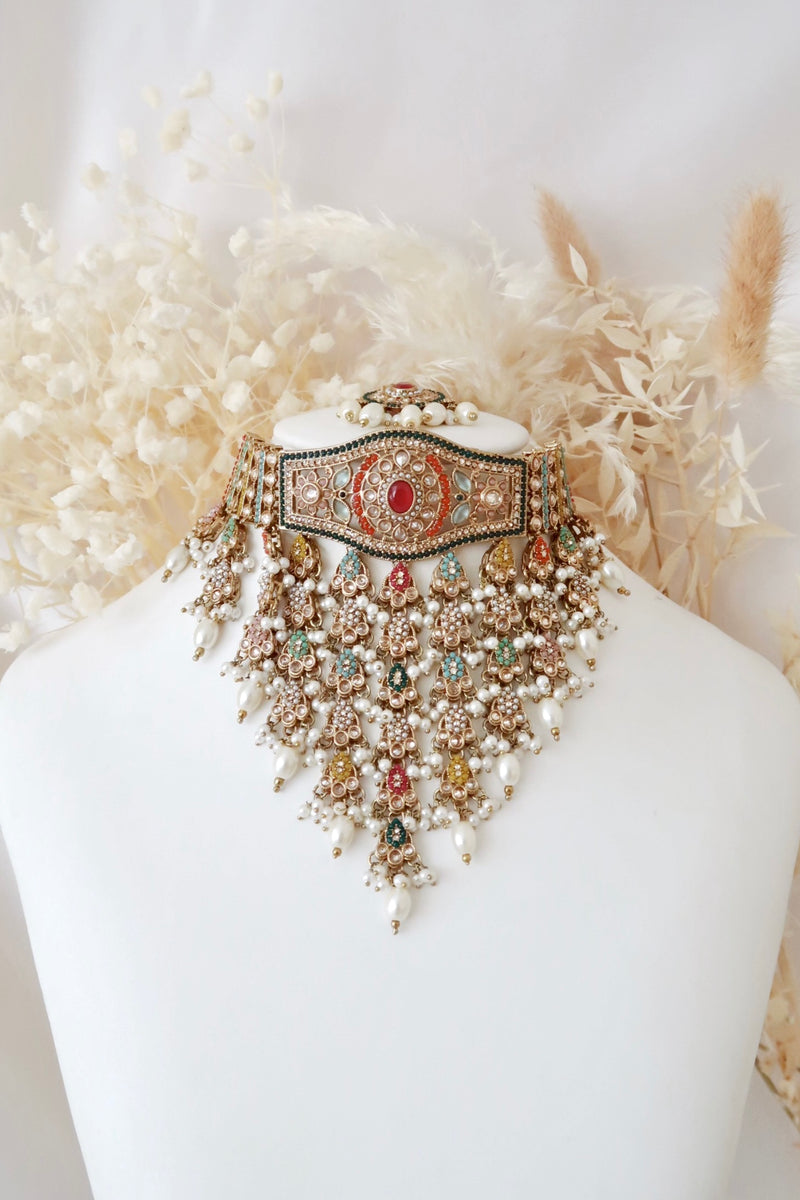 Mehira Choker Set (Multi)