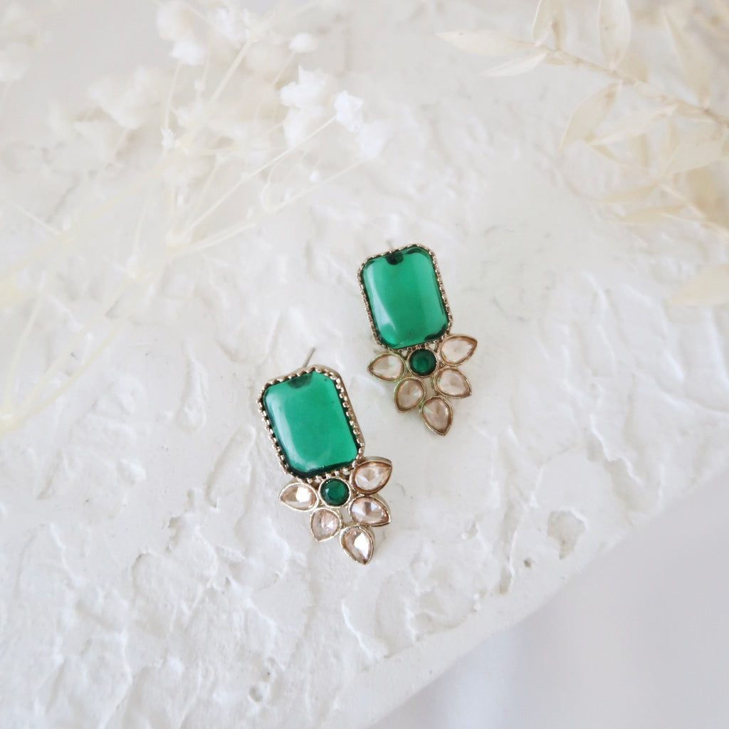 Jasmine Earrings (Green)