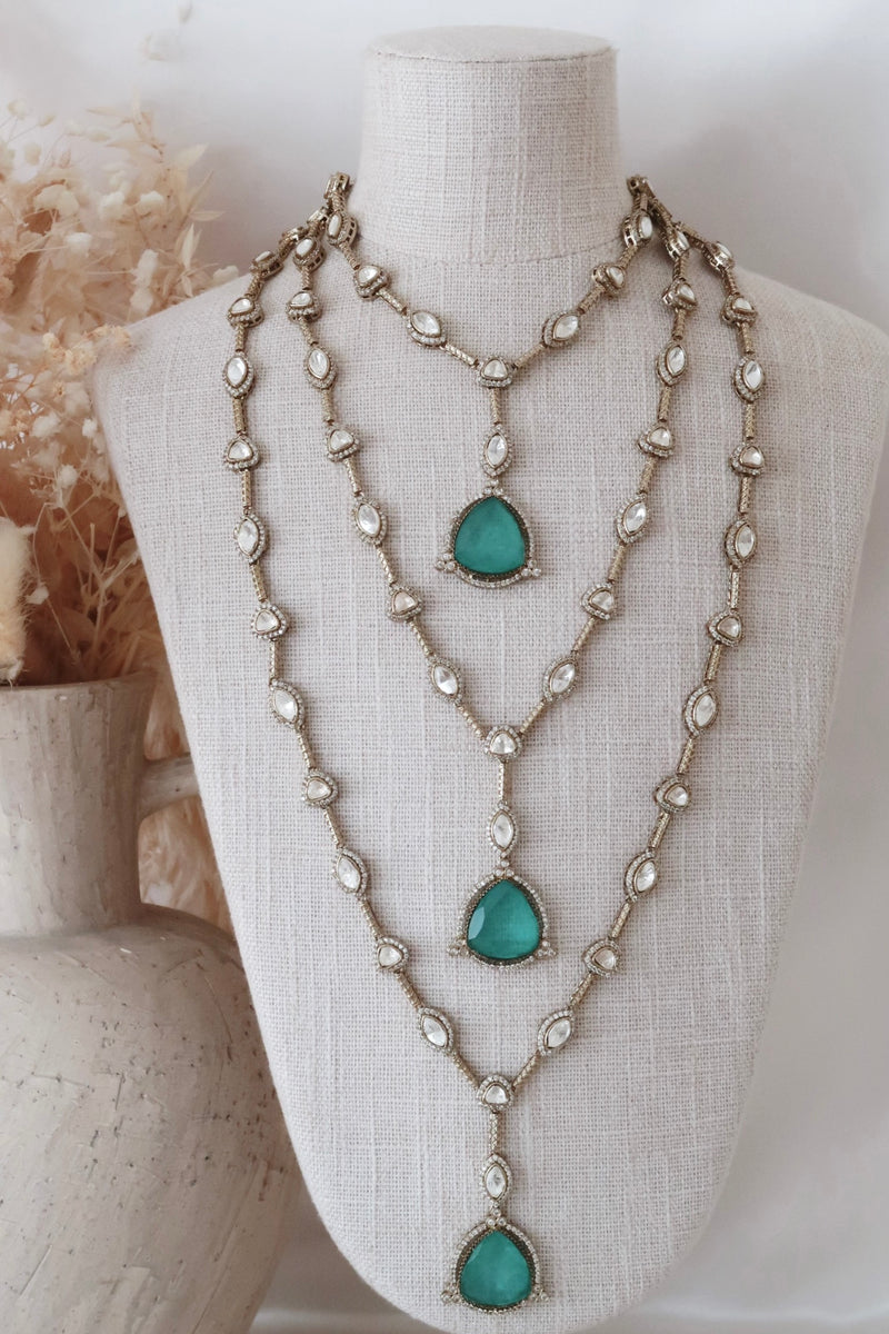 Aeris Kundan Rani Haar Set