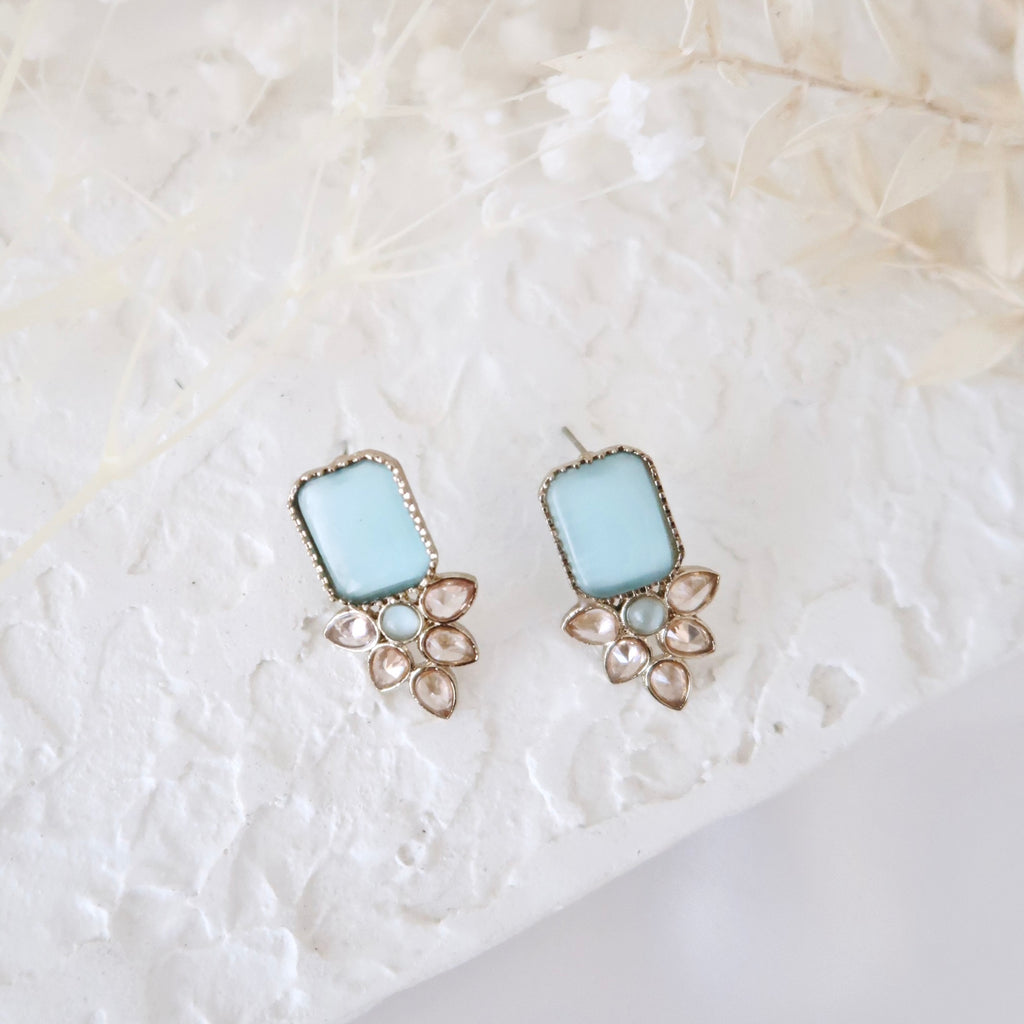 Jasmine Earrings (Light Blue)