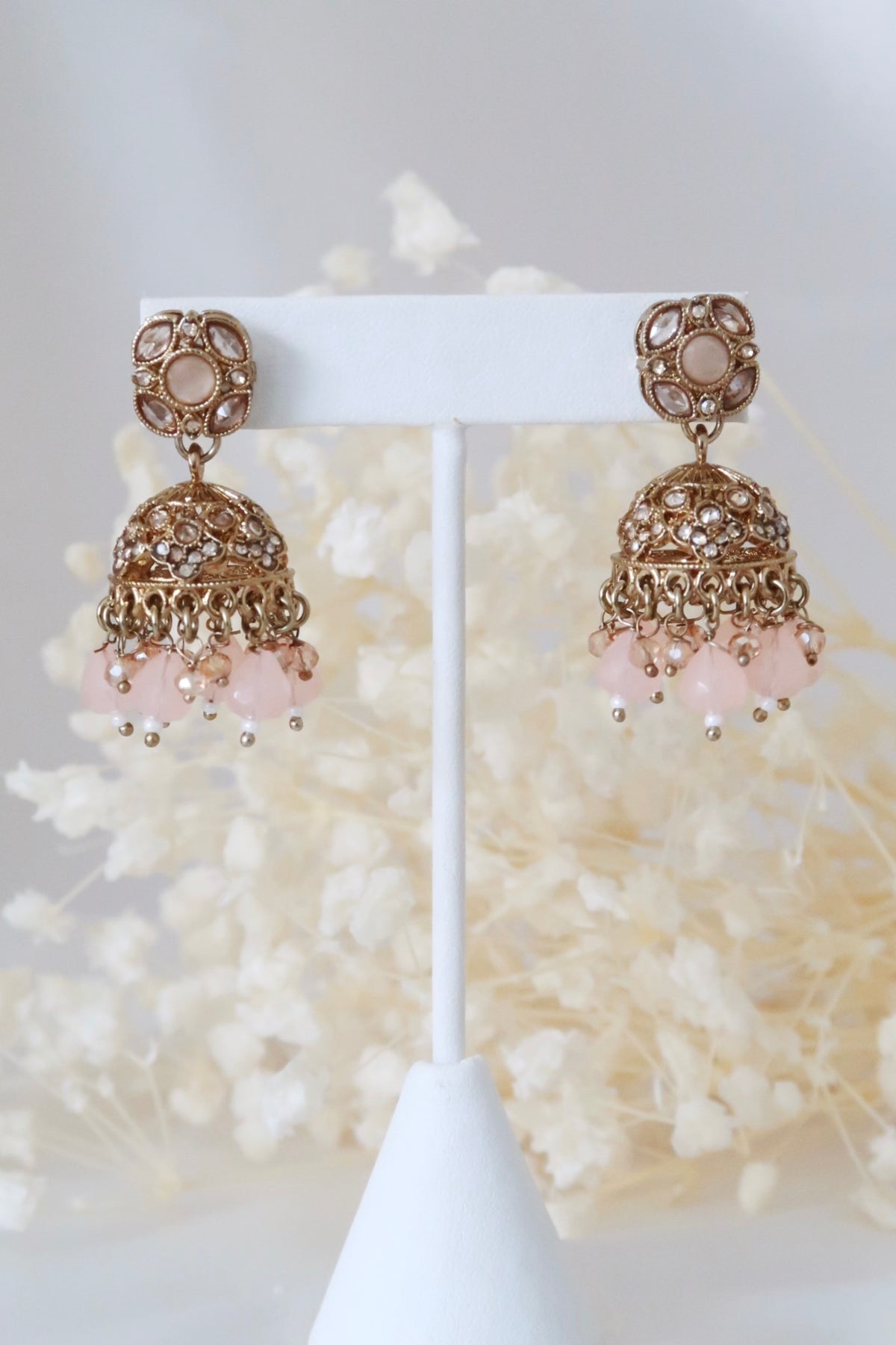 Mehak Choker Set (Baby Pink)