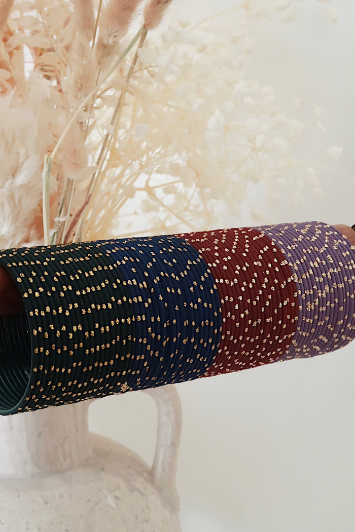 Midnight Muse Bangle Stack