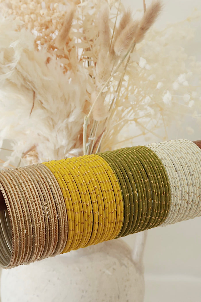 Haldi Bangle Stack