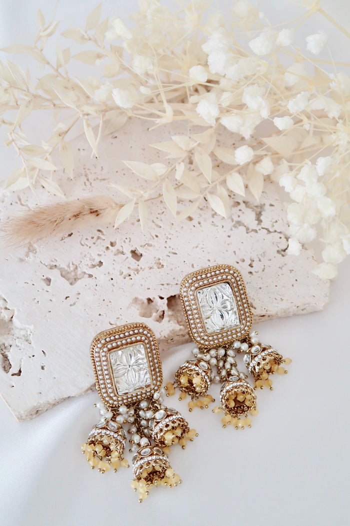Luma Earrings (Nude)