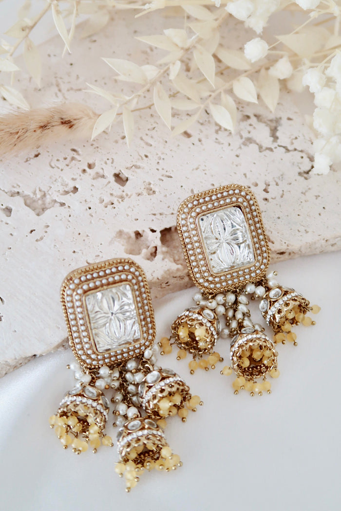 Luma Earrings (Nude)