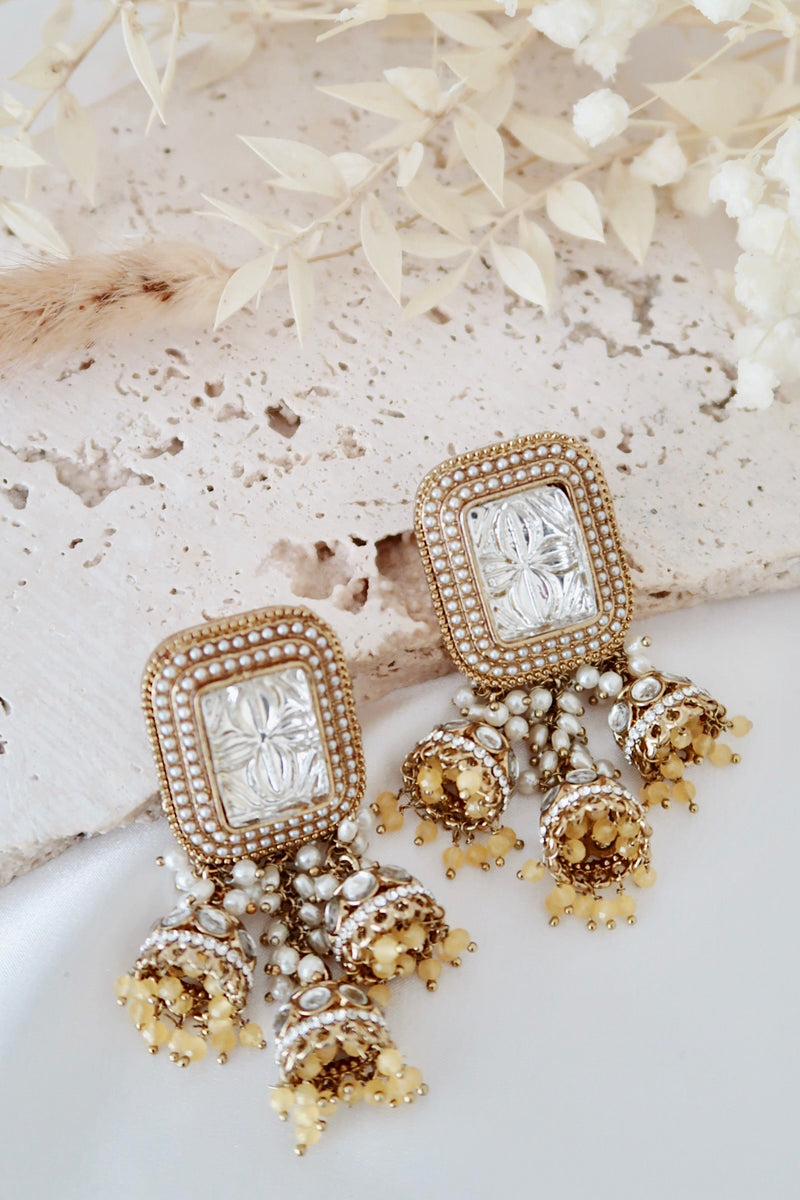 Luma Earrings (Nude)