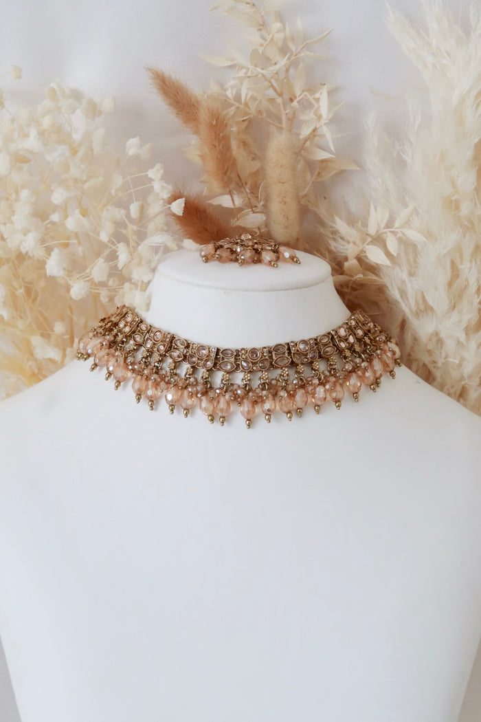 Mehak Choker Set (Gold)
