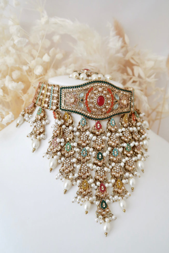 Mehira Choker Set (Multi)