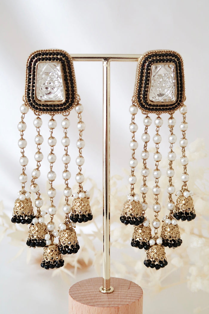Aurora Earrings (Black)