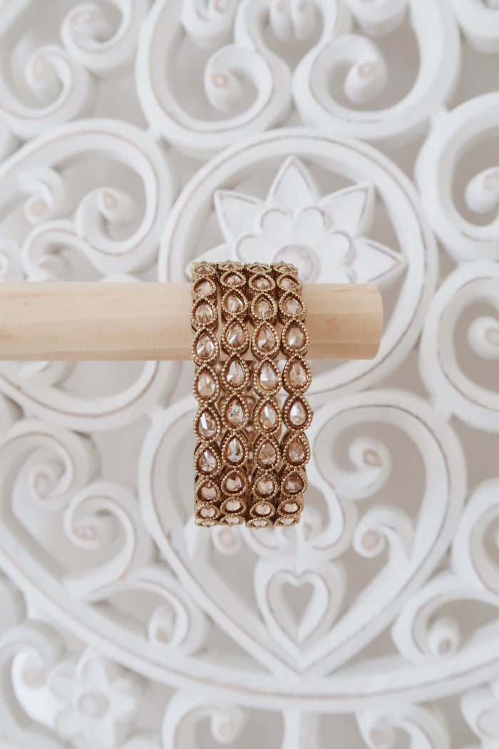 Daya Bangles (Gold) - 2 Bangles