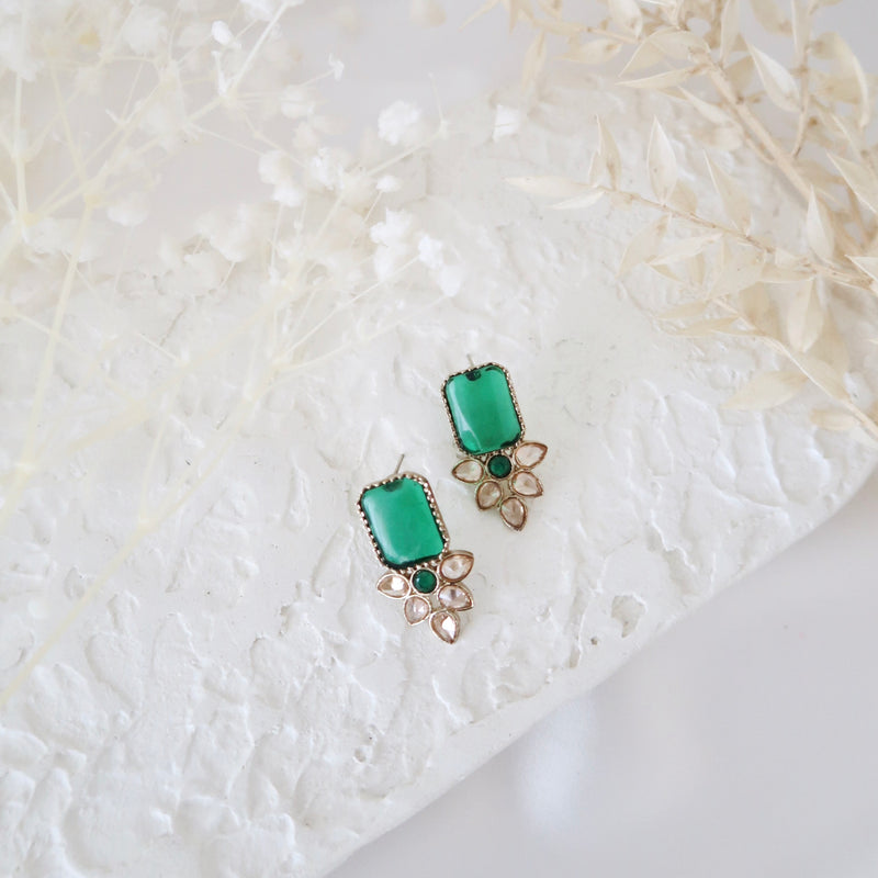 Jasmine Earrings (Green)