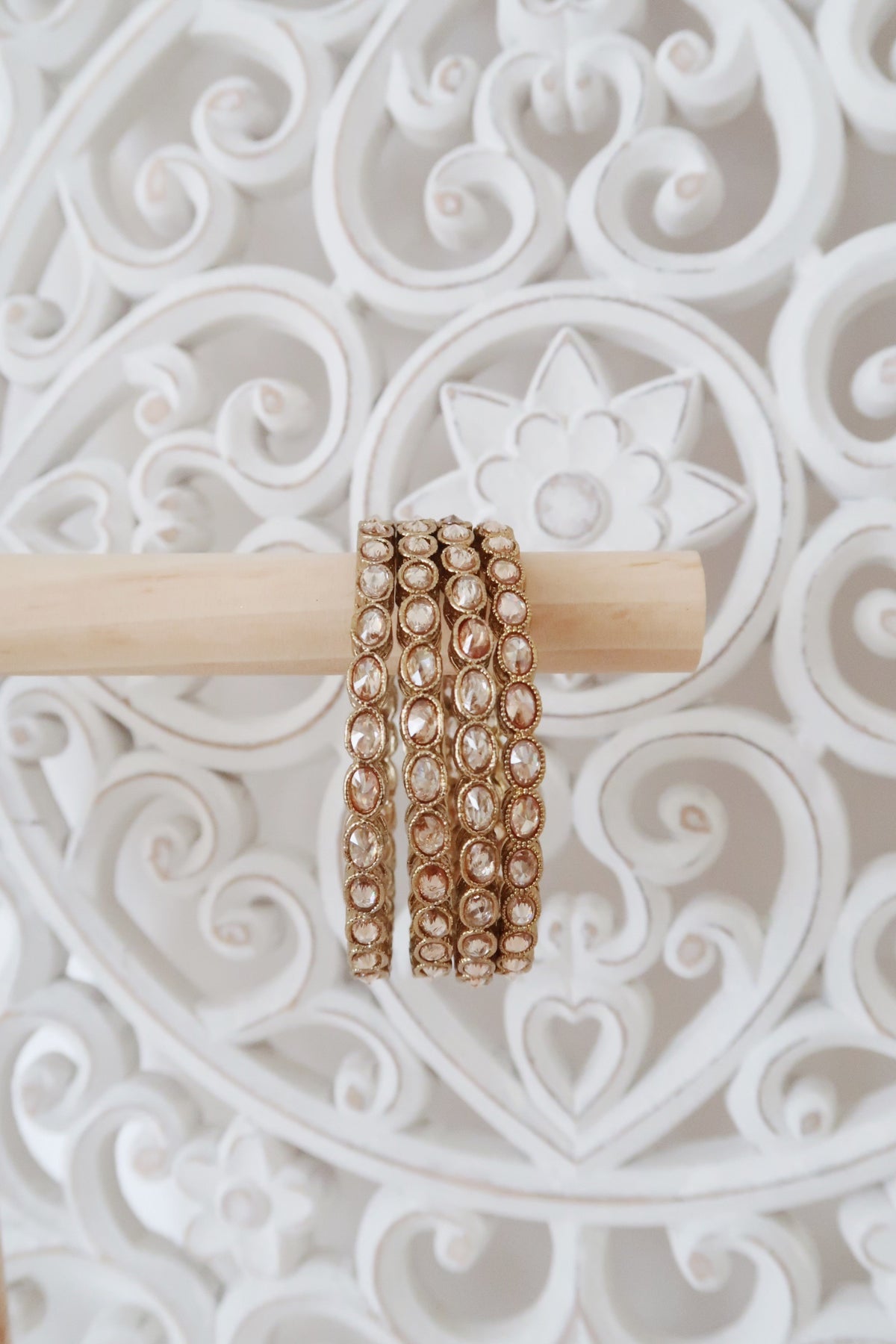Nyra Bangles (Gold)