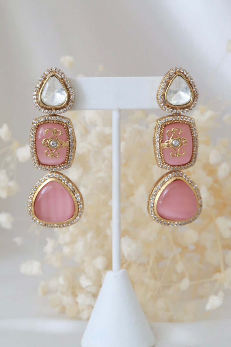 Rivaah Choker Set (Pink)