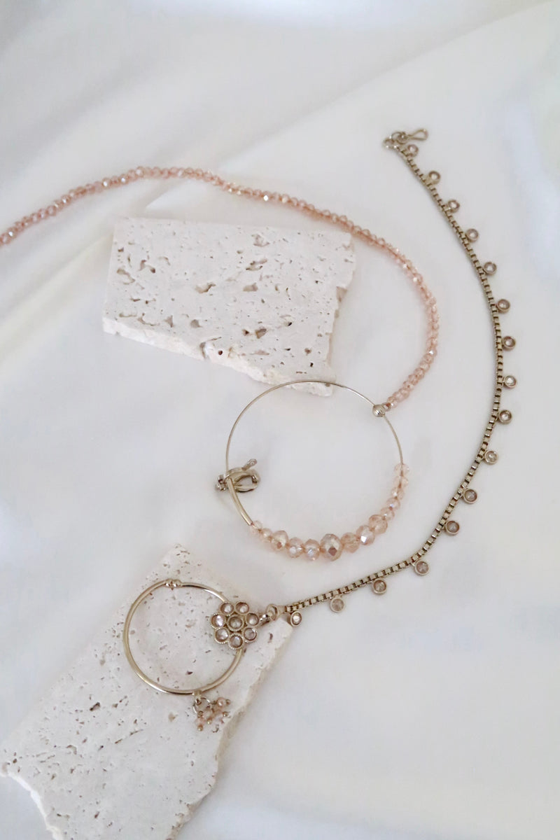 Samaira Bridal Set (Gold/Clear)