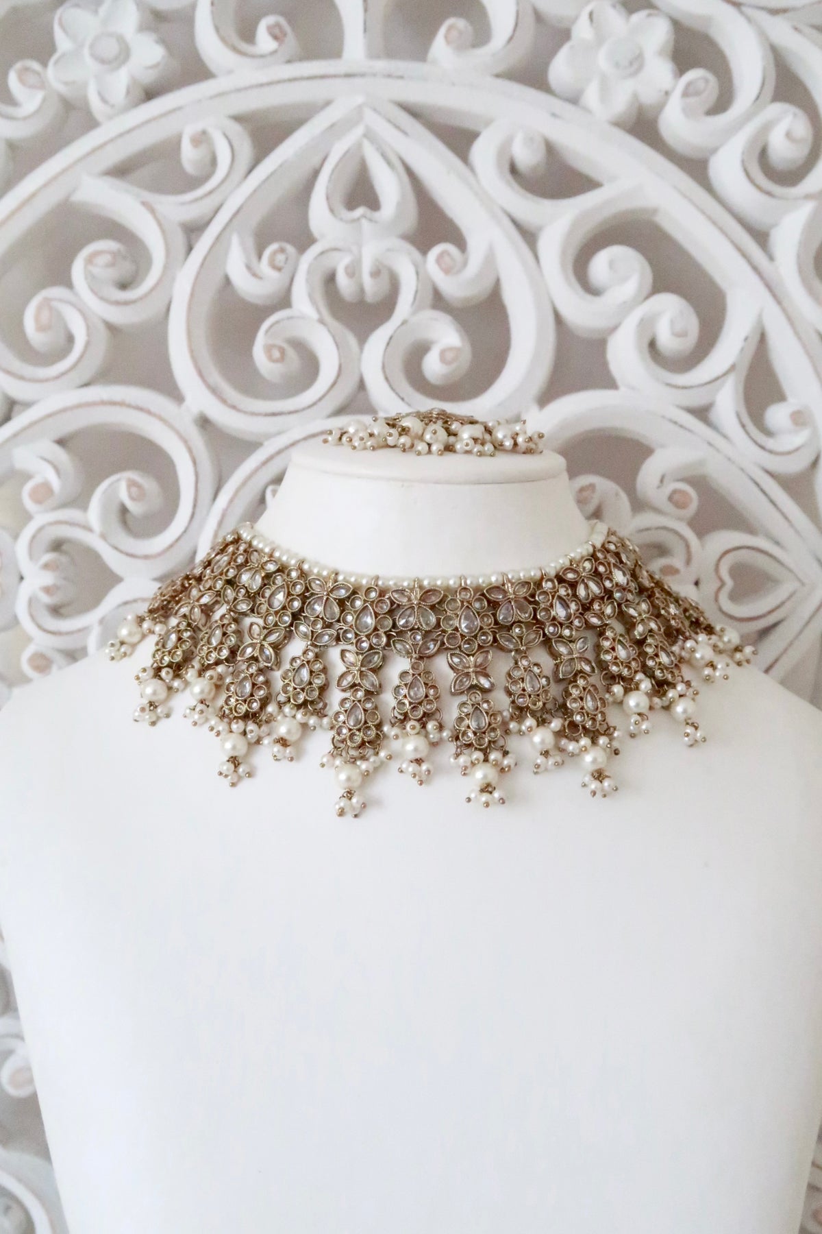 Elina Bridal Set (Gold/Silver)