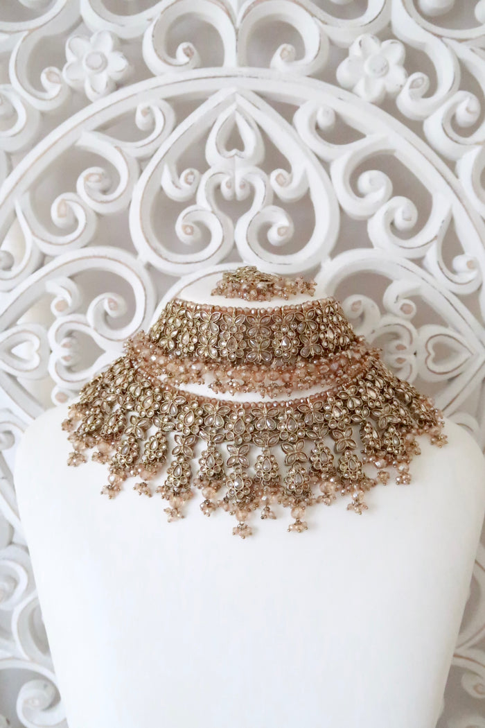 Elina Bridal Set (Gold)