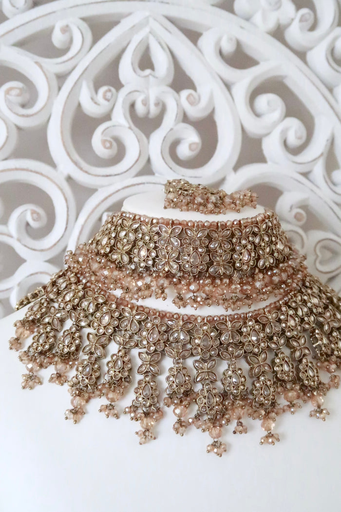 Elina Bridal Set (Gold)