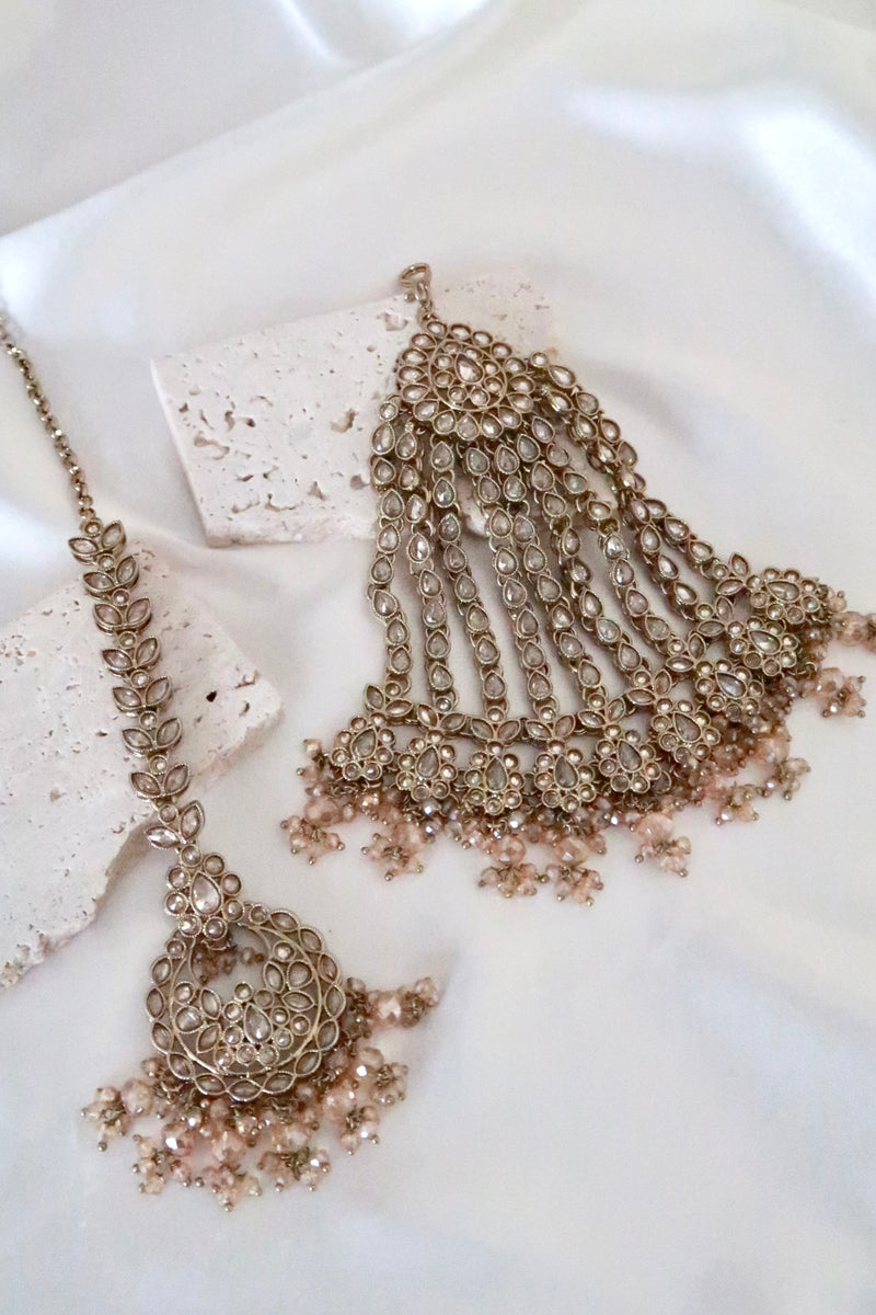 Elina Bridal Set (Gold)