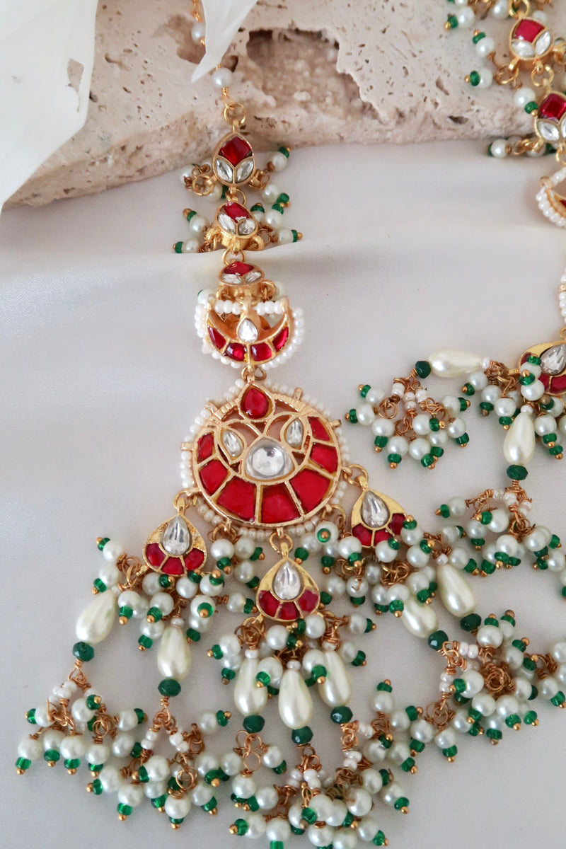 Ziyana Kundan Earrings