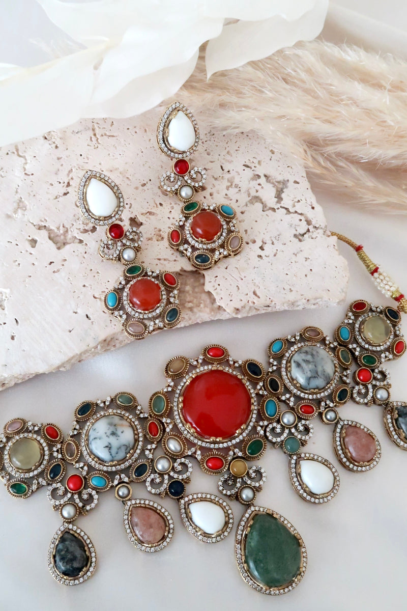 Nayra Choker Set (Multi)