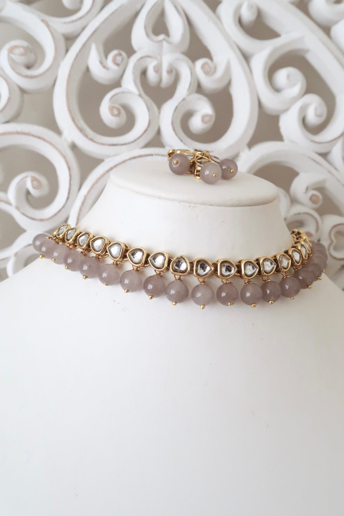 Zia Choker Set (Grey)