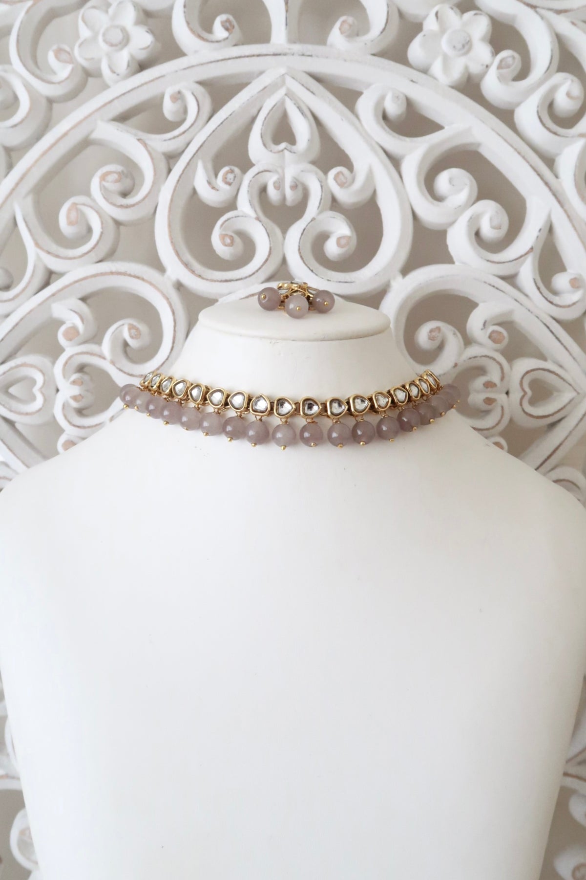 Zia Choker Set (Grey)