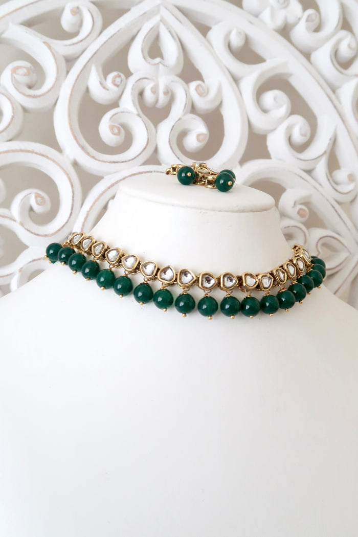 Zia Choker Set (Emerald)