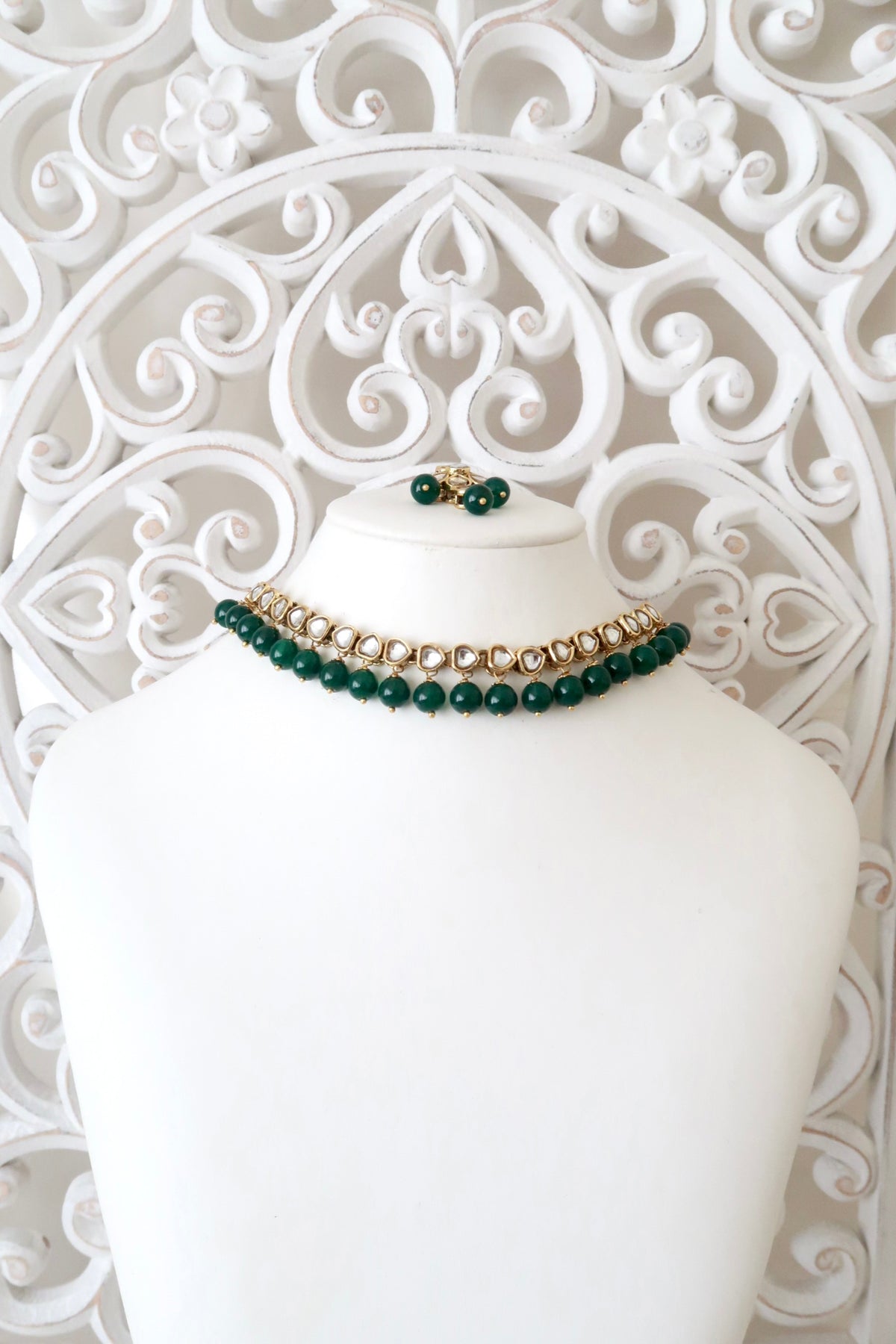 Zia Choker Set (Emerald)