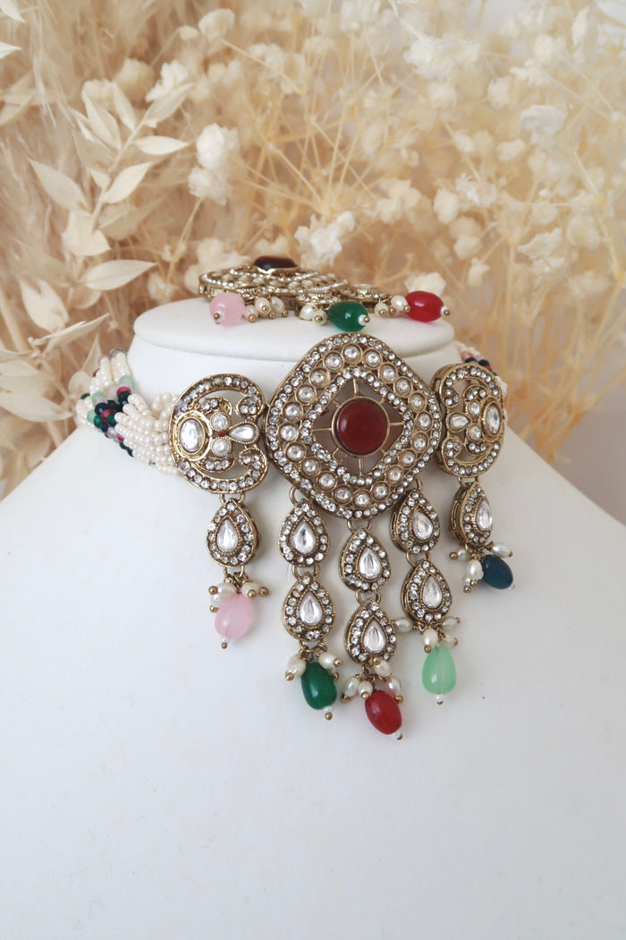 Aira Choker Set (Multi)