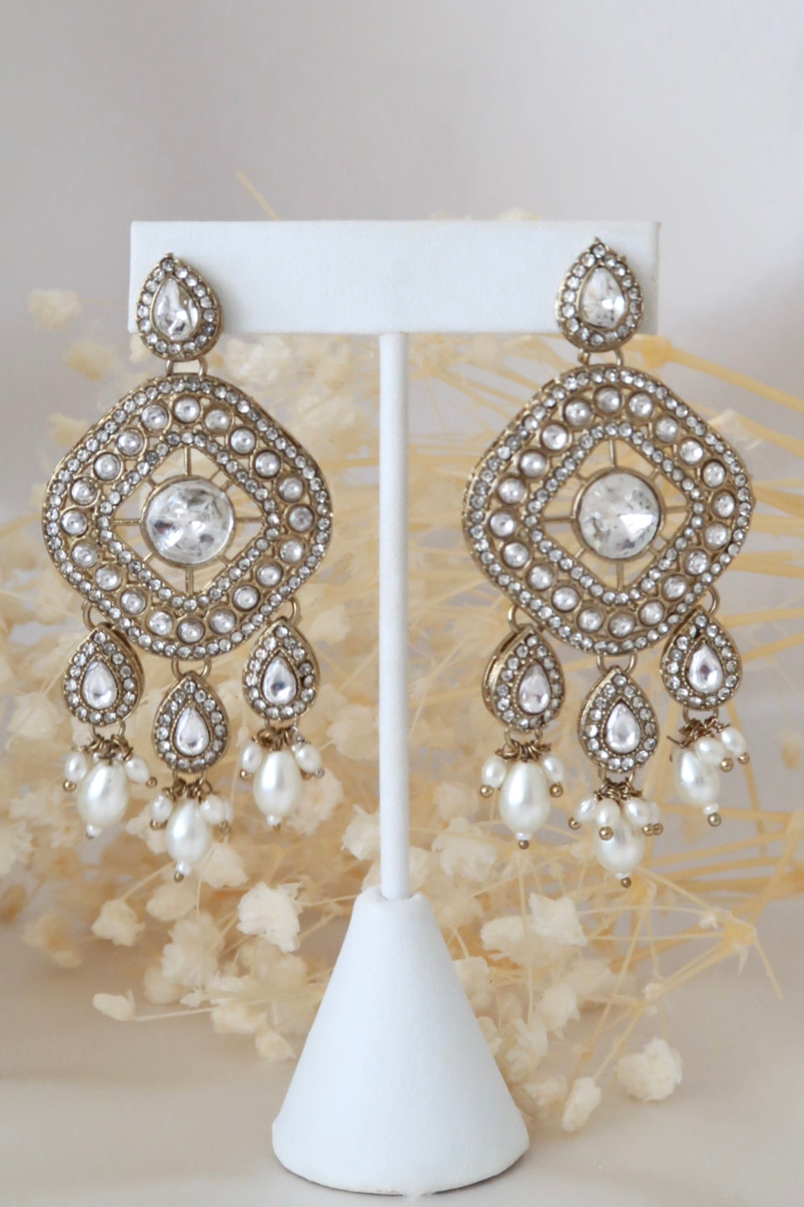 Aira Choker Set (Clear/Gold)