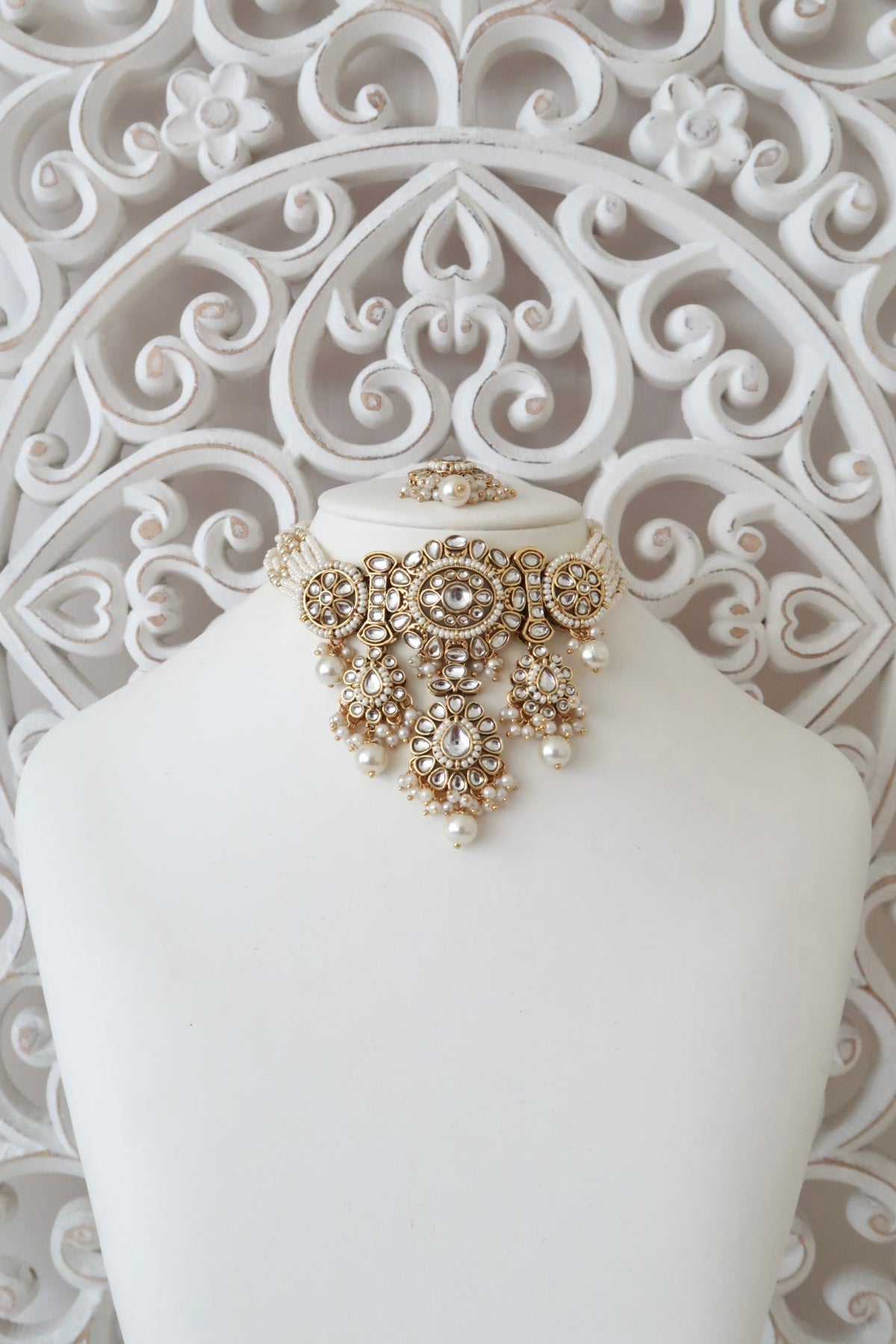 Gulzaar Choker Set (Gold)