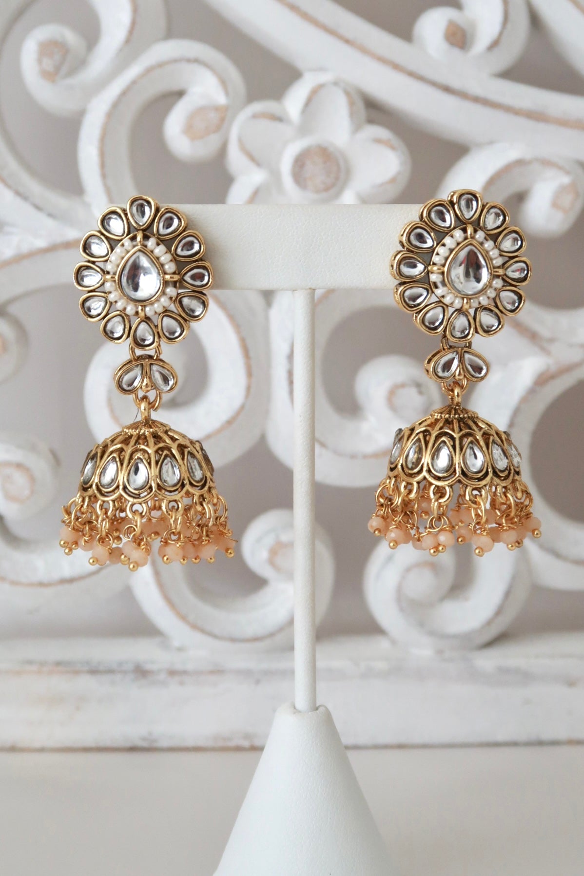 Gulzaar Choker Set (Peach)