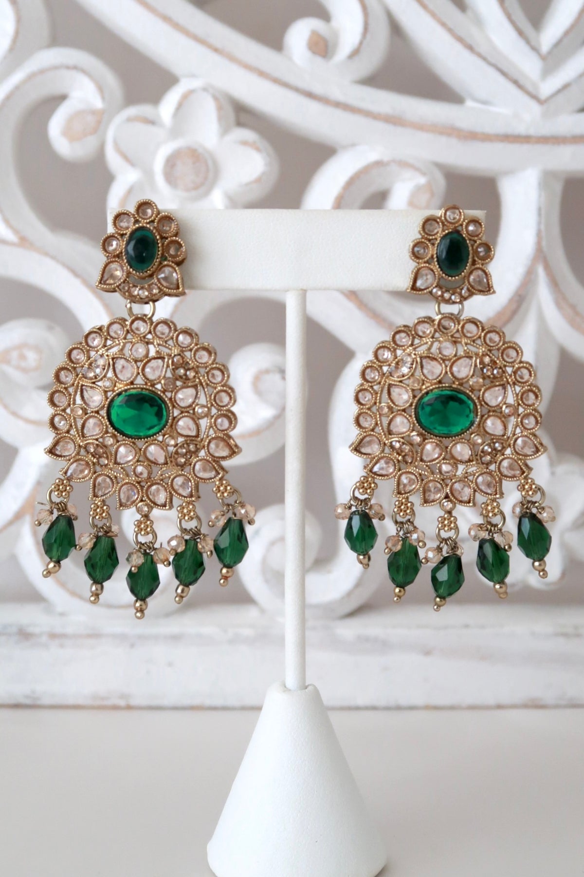 Anchal Choker Set (Emerald)