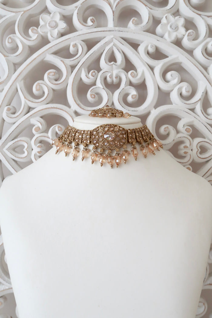 Anchal Choker Set (Gold)