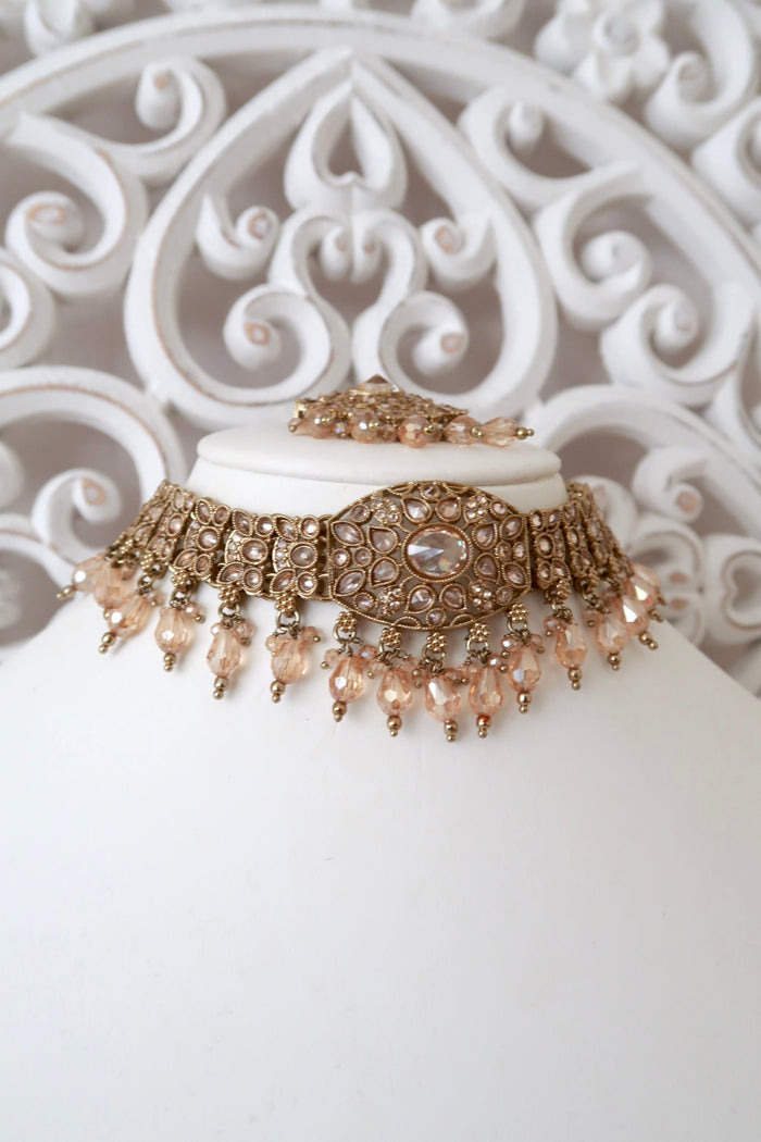 Anchal Choker Set (Gold)