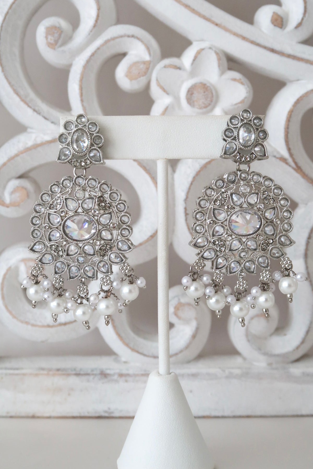 Anchal Choker Set (Silver)