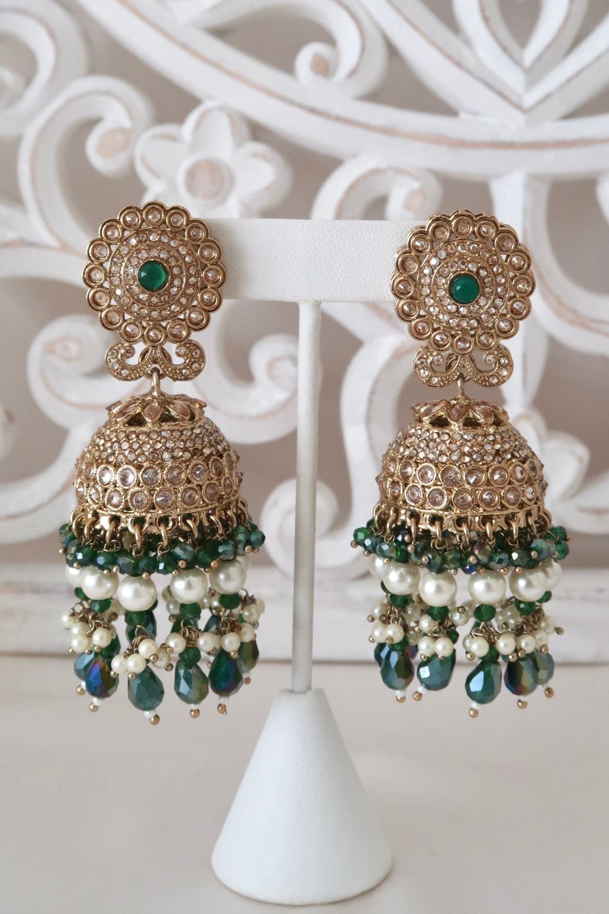 Daneen Necklace Set (Emerald)