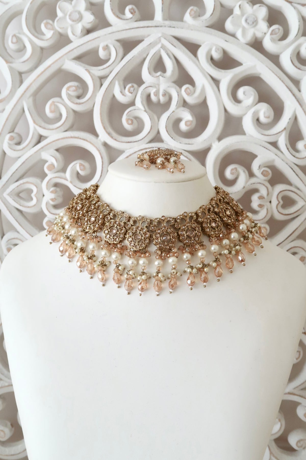 Daneen Necklace Set (Gold)