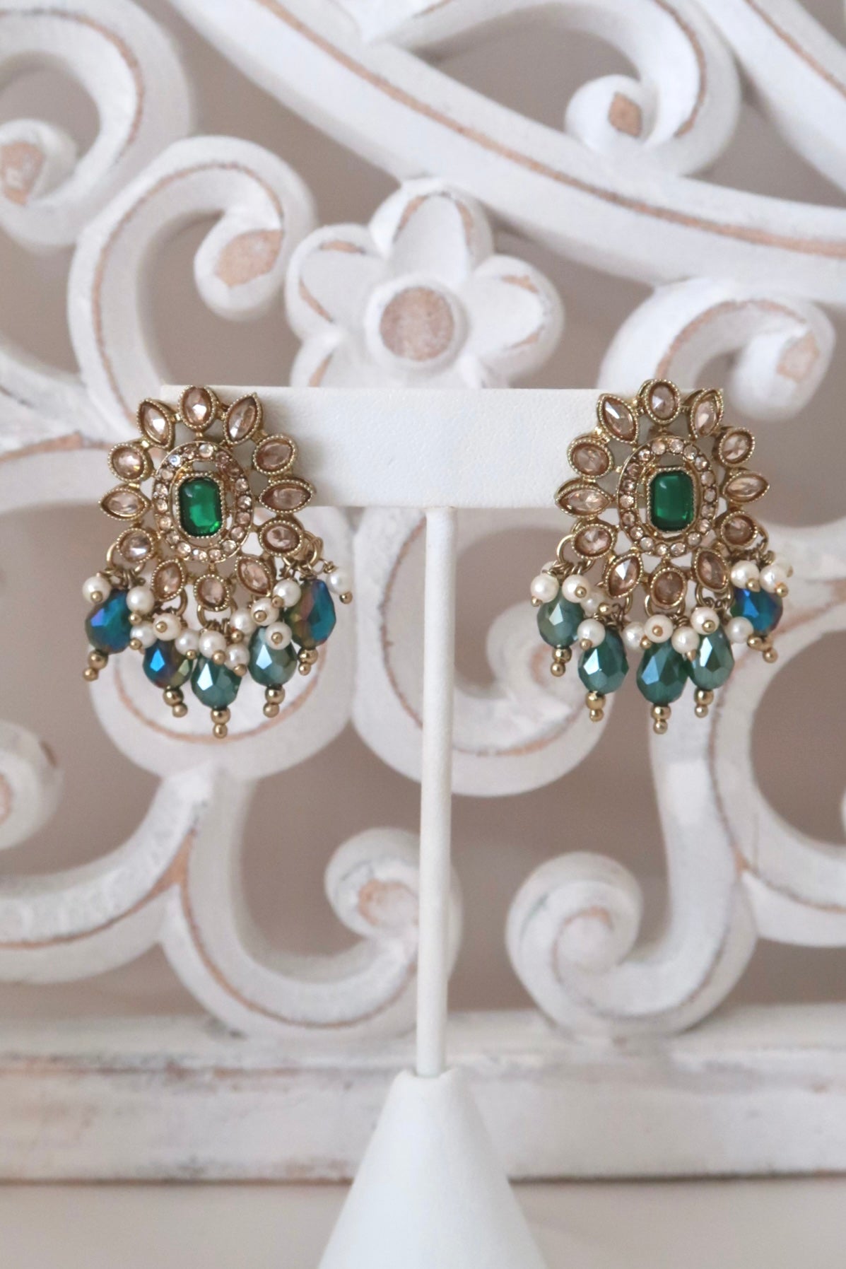 Elara Choker Set (Emerald)