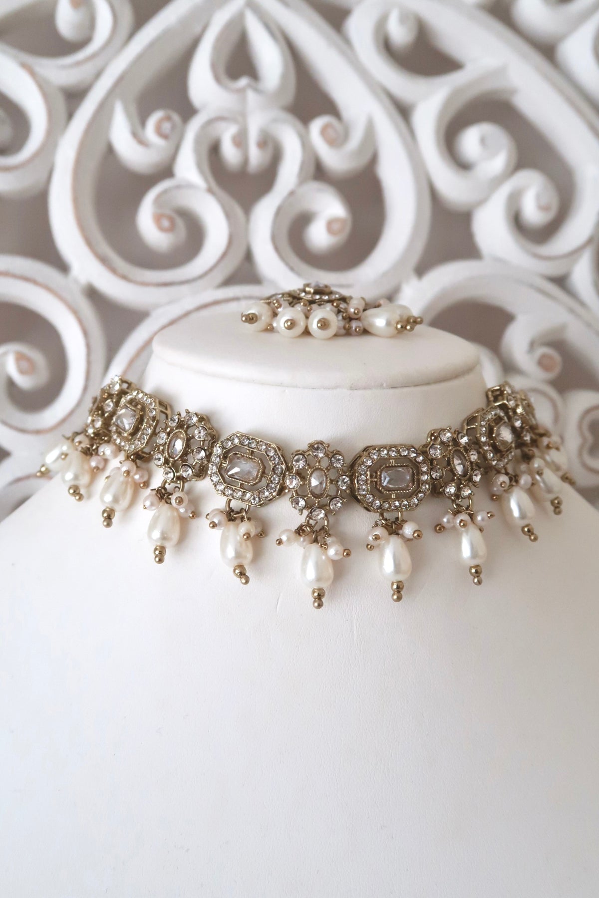 Elara Choker Set (Gold/Silver)