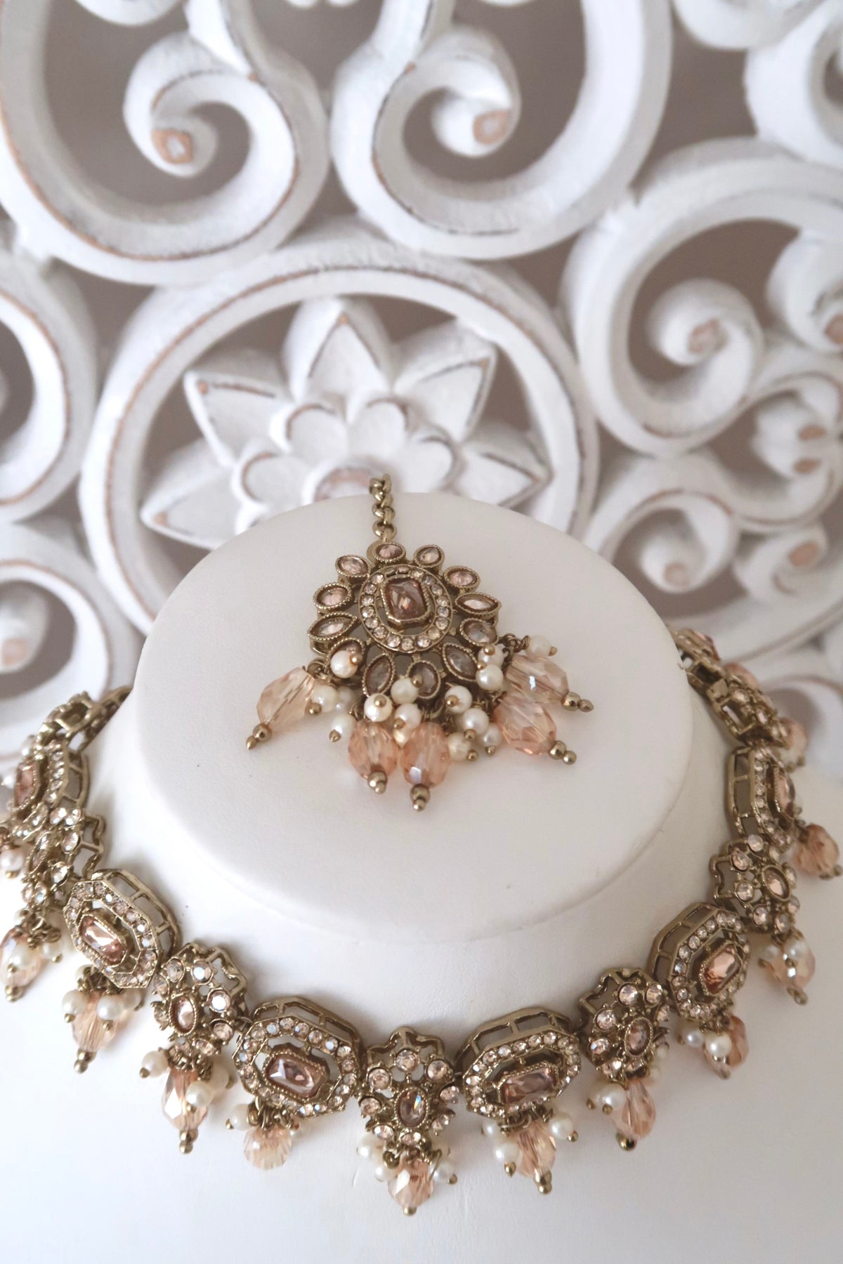 Elara Choker Set (Gold)
