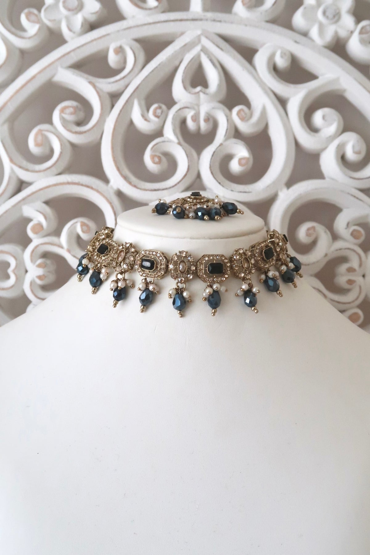 Elara Choker Set (Black)