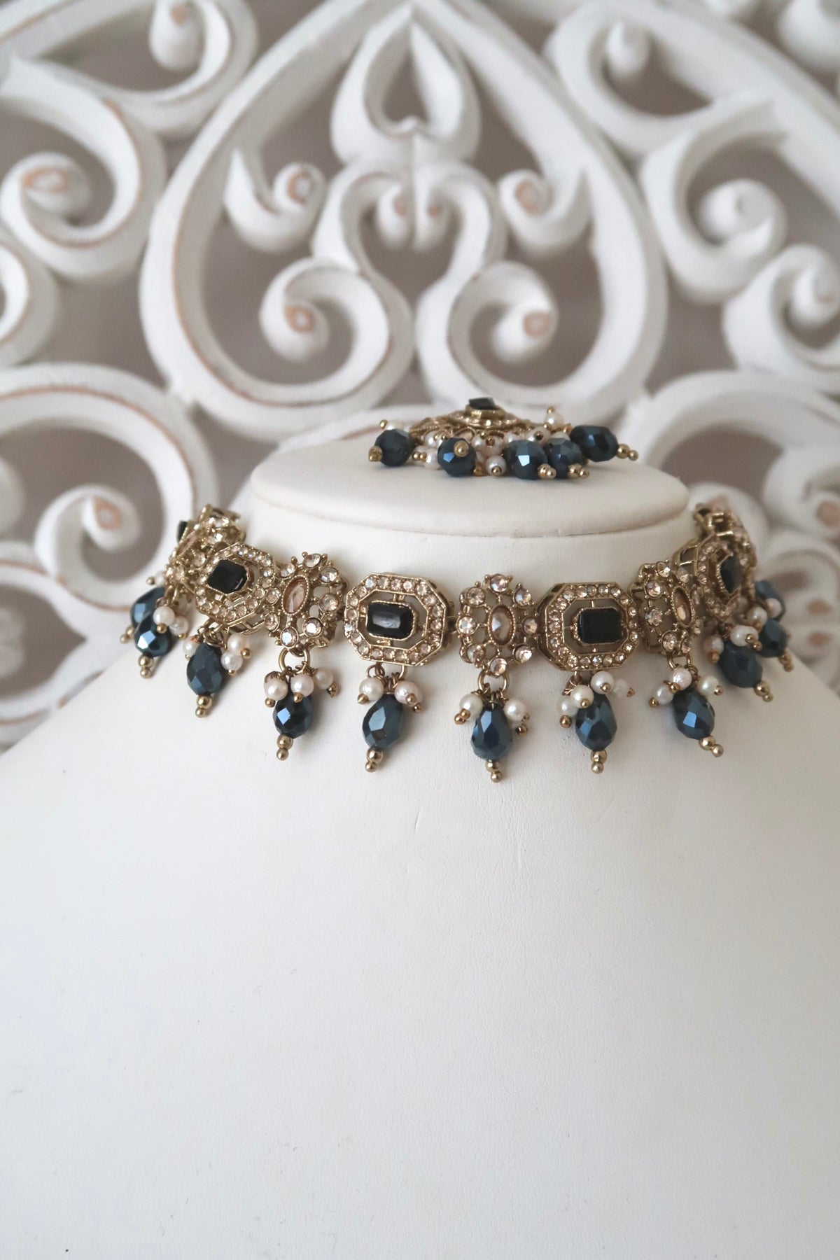 Elara Choker Set (Black)