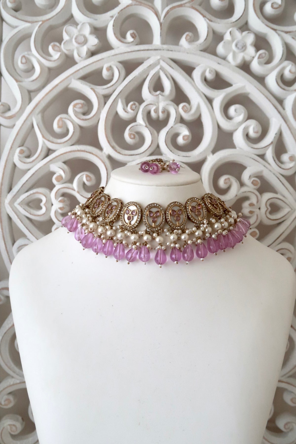 Sorelle Necklace Set (Lilac)