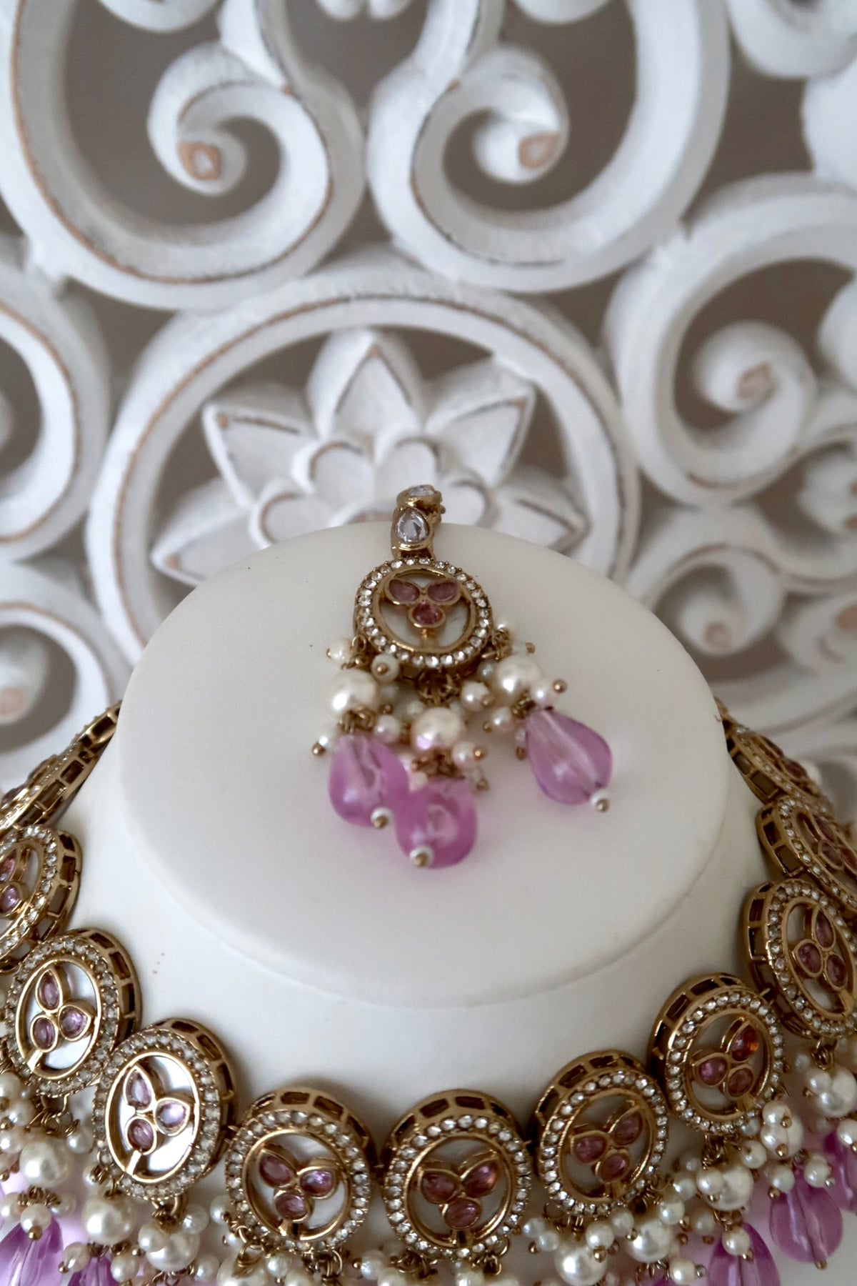 Sorelle Necklace Set (Lilac)
