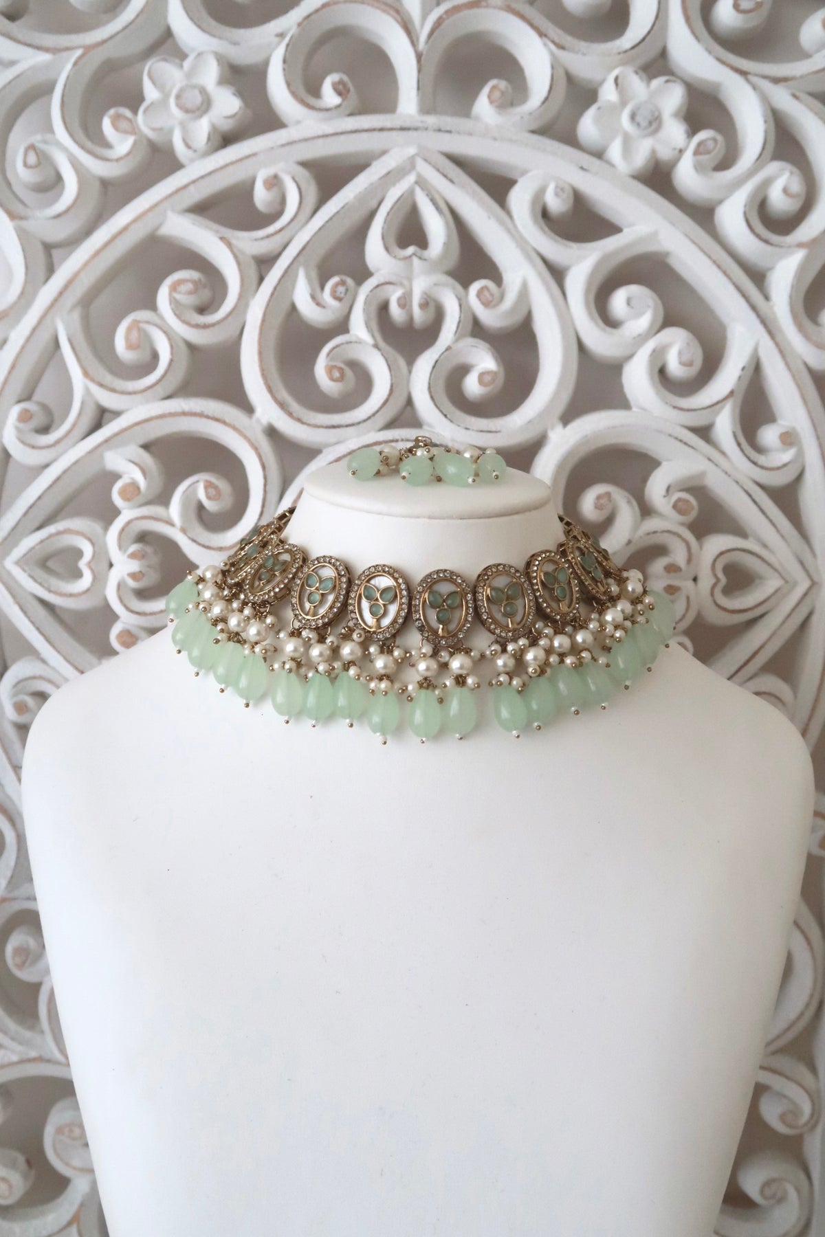 Sorelle Necklace Set (Mint)