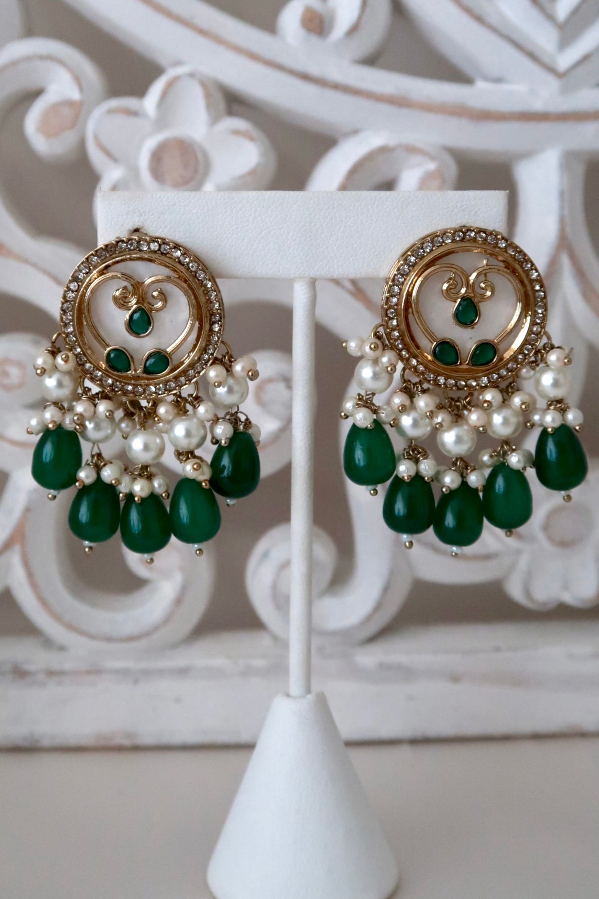 Zariya Necklace Set (Emerald)