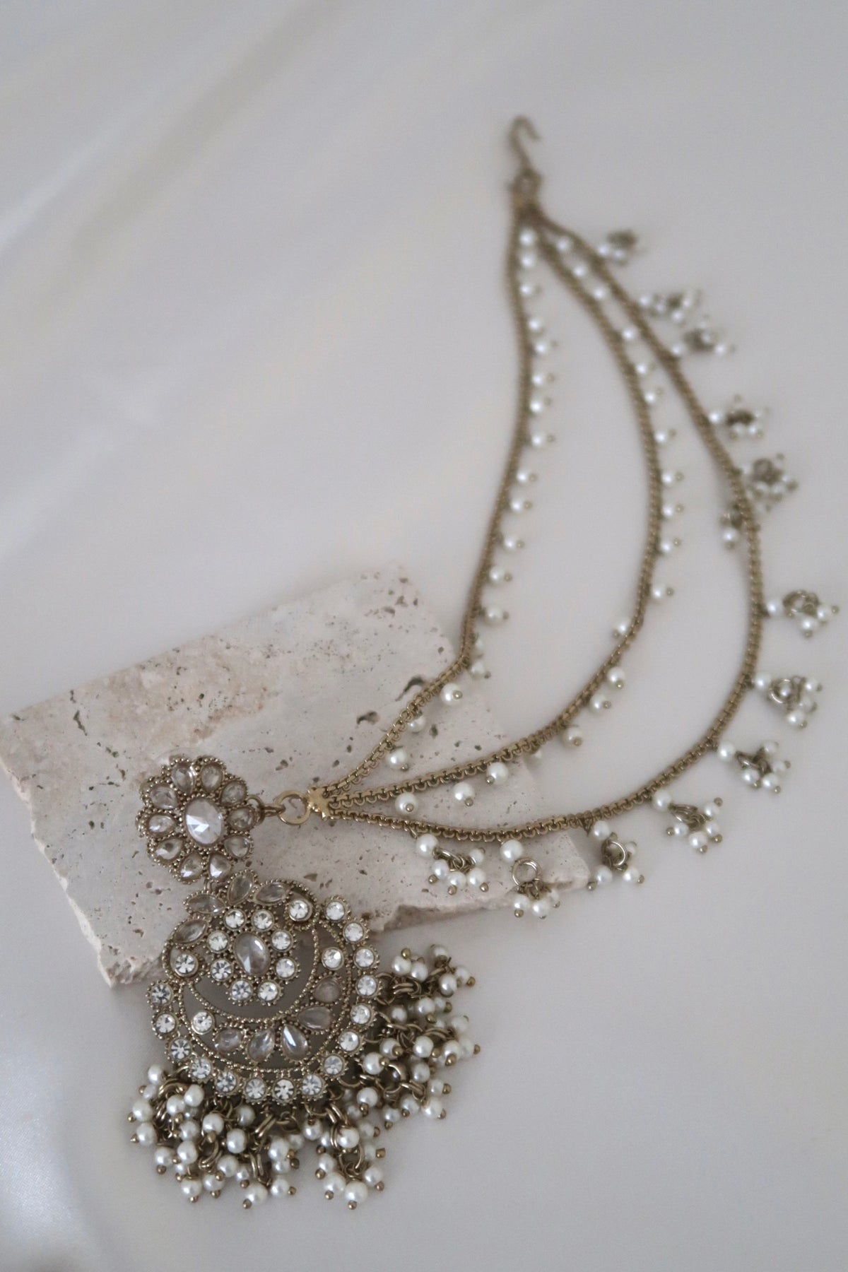 Yana Bridal Set (Gold/Clear)