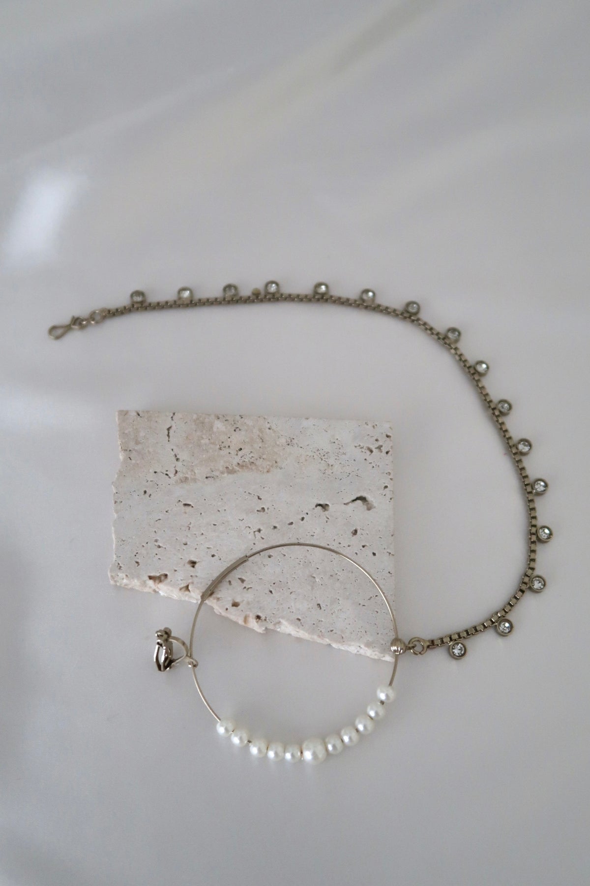 Yana Bridal Set (Gold/Clear)