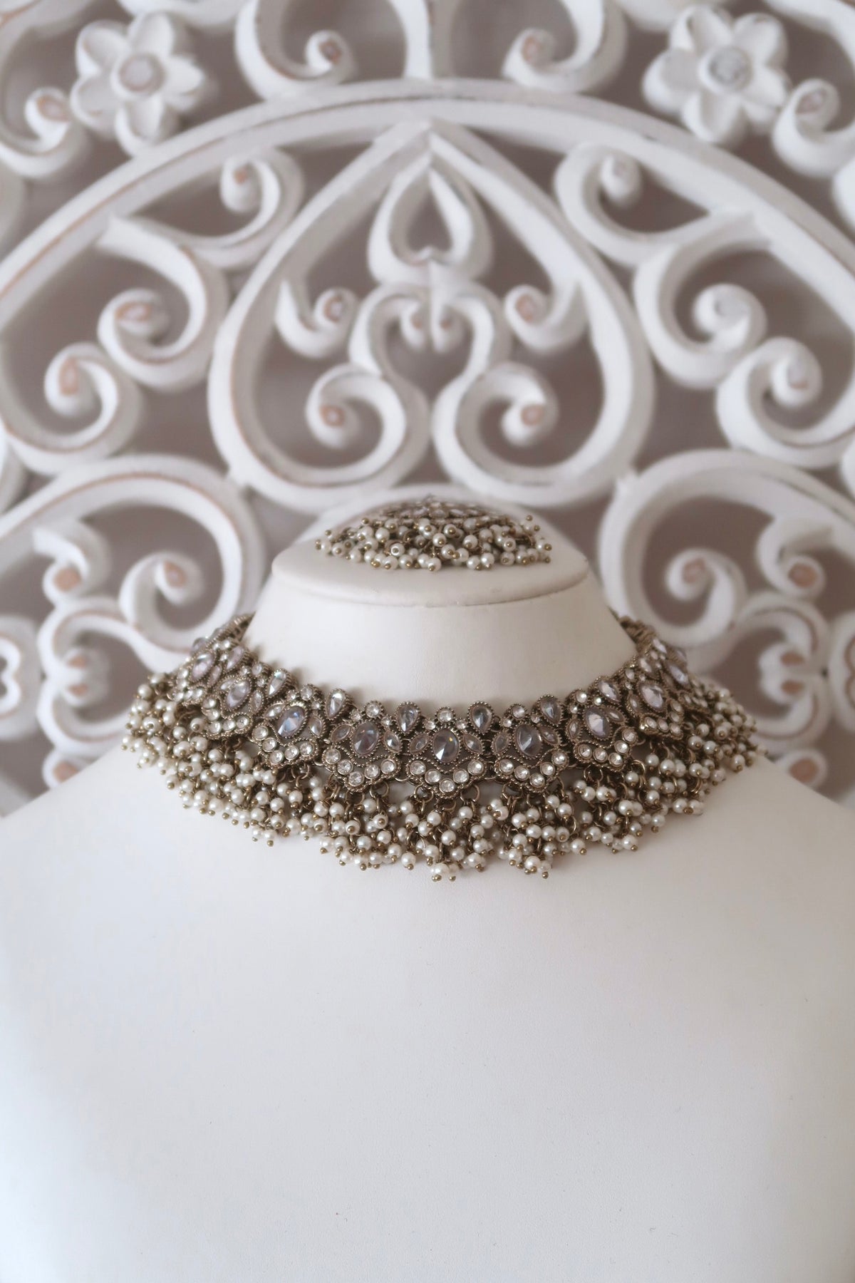 Yana Bridal Set (Gold/Clear)